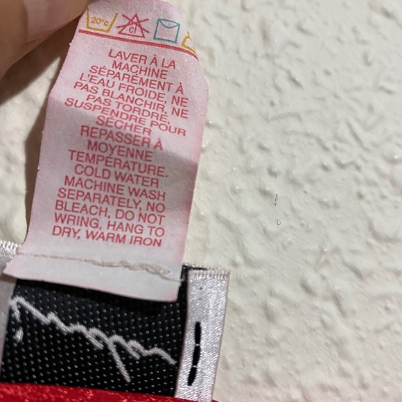 Linda Montreal women's L Red Floral‎ Lace Kimono Robe vintage gown Lingerie Set - Picture 4 of 9